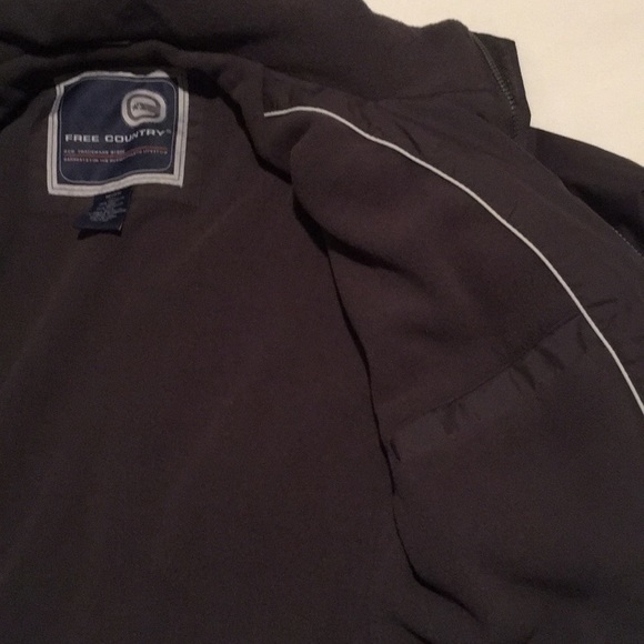 Free Country FCXtreme fleece lined blue jacket med - Picture 4 of 5